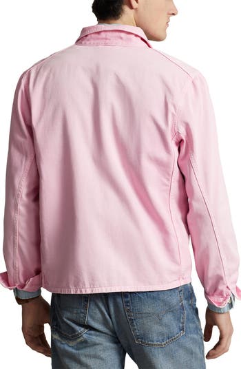 Rustic Twill Shirt Jacket
