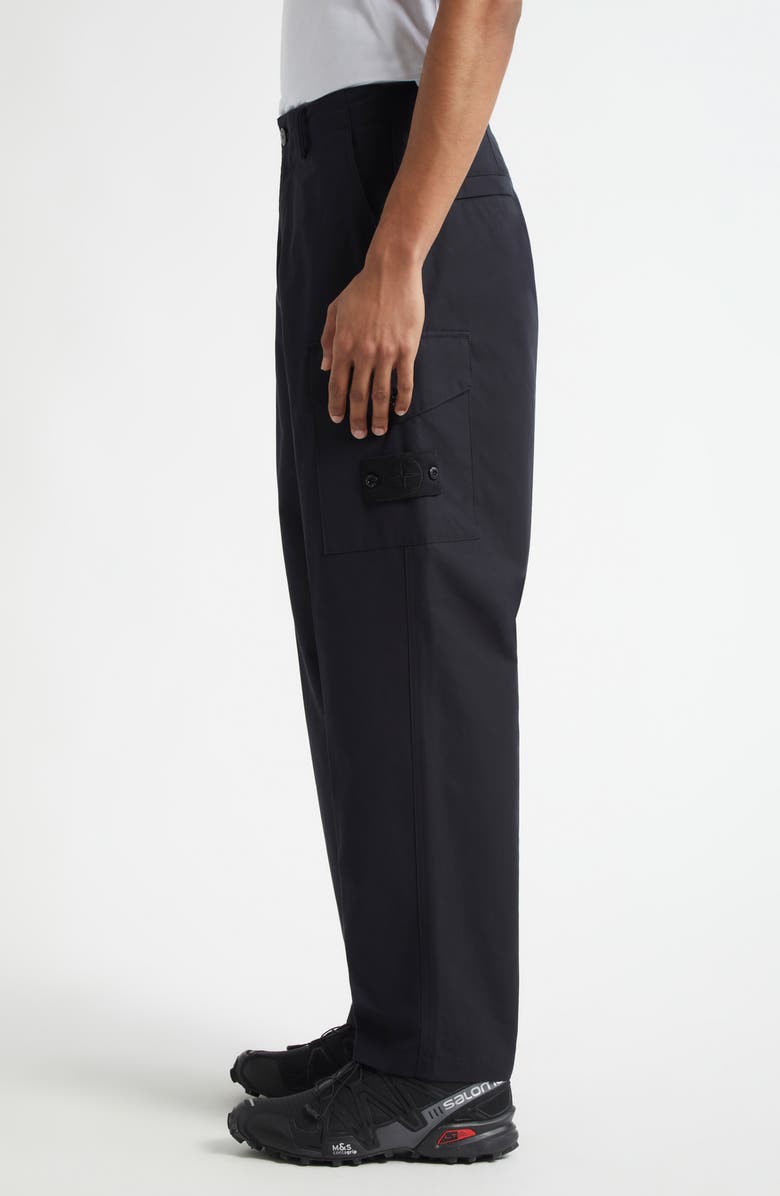 Stone Island Compass Logo Patch Cargo Pants, Alternate, color,