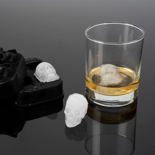 Foster & Rye Skull Ice Mold In Black