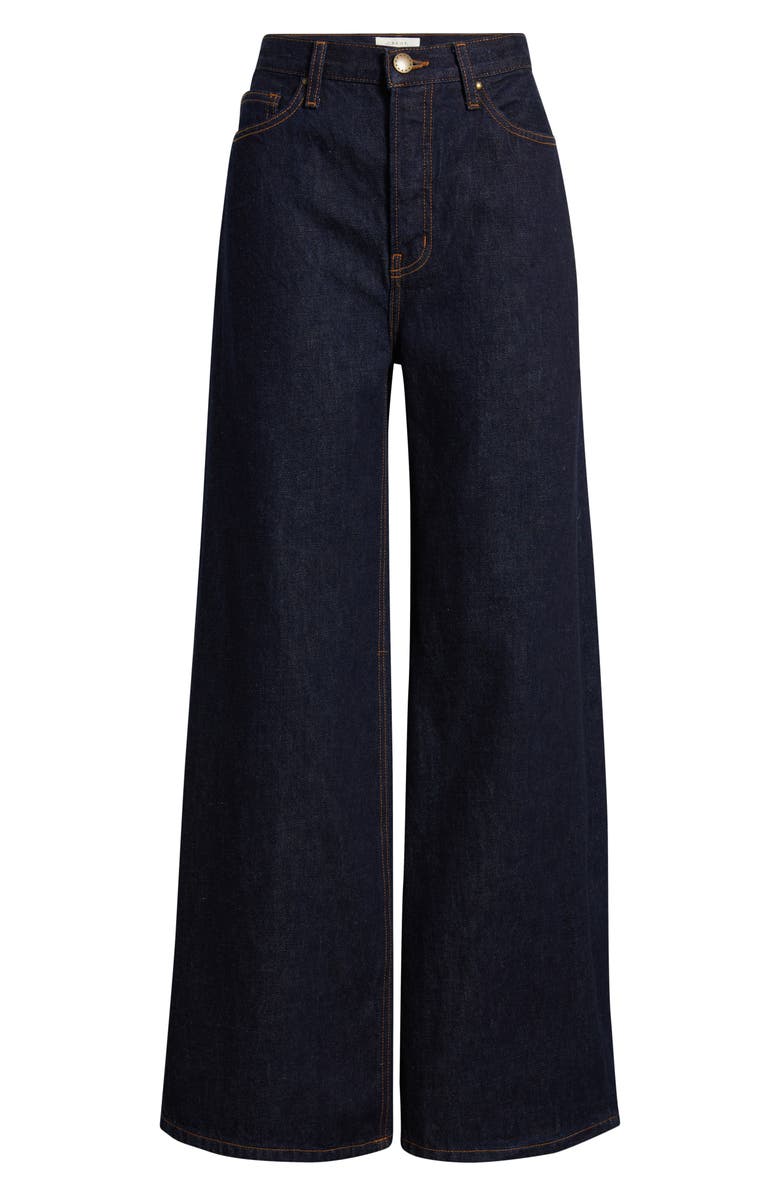 THE GREAT. The Slouch Wide Leg Jeans, Alternate, color, 