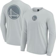 FANATICS Men's Fanatics Gray Golden State Warriors Elements Strive Long Sleeve T-Shirt