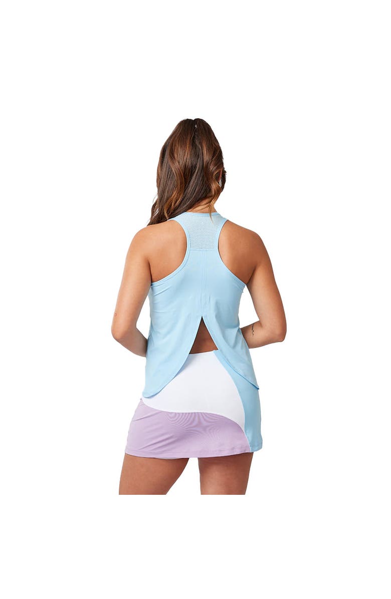 Sofibella Palm Beach Womens Racerback Tennis Tank, Alternate, color, Palm Beach