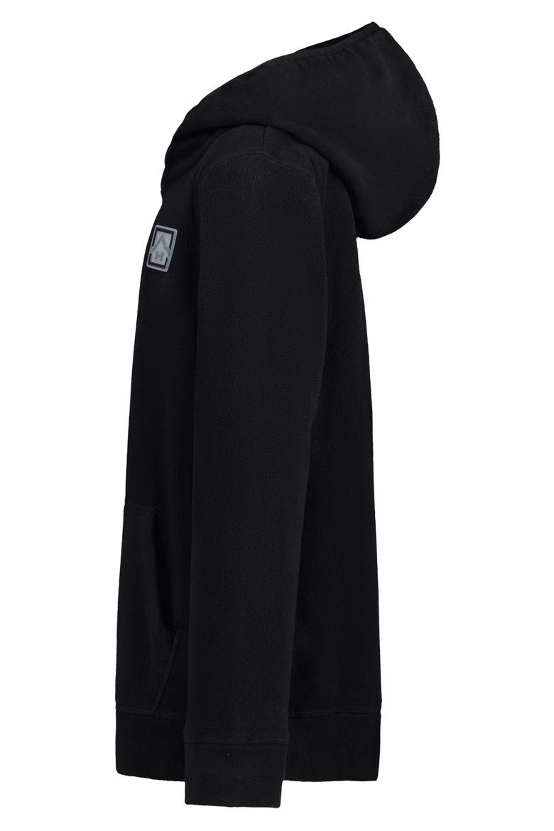 Kids' Hundo Hoodie, Alternate, color, BLACK