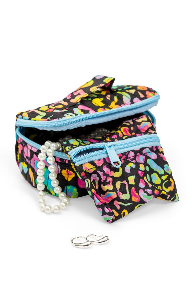 Bright Animal Jewelery Bag, Alternate, color, Multicolor