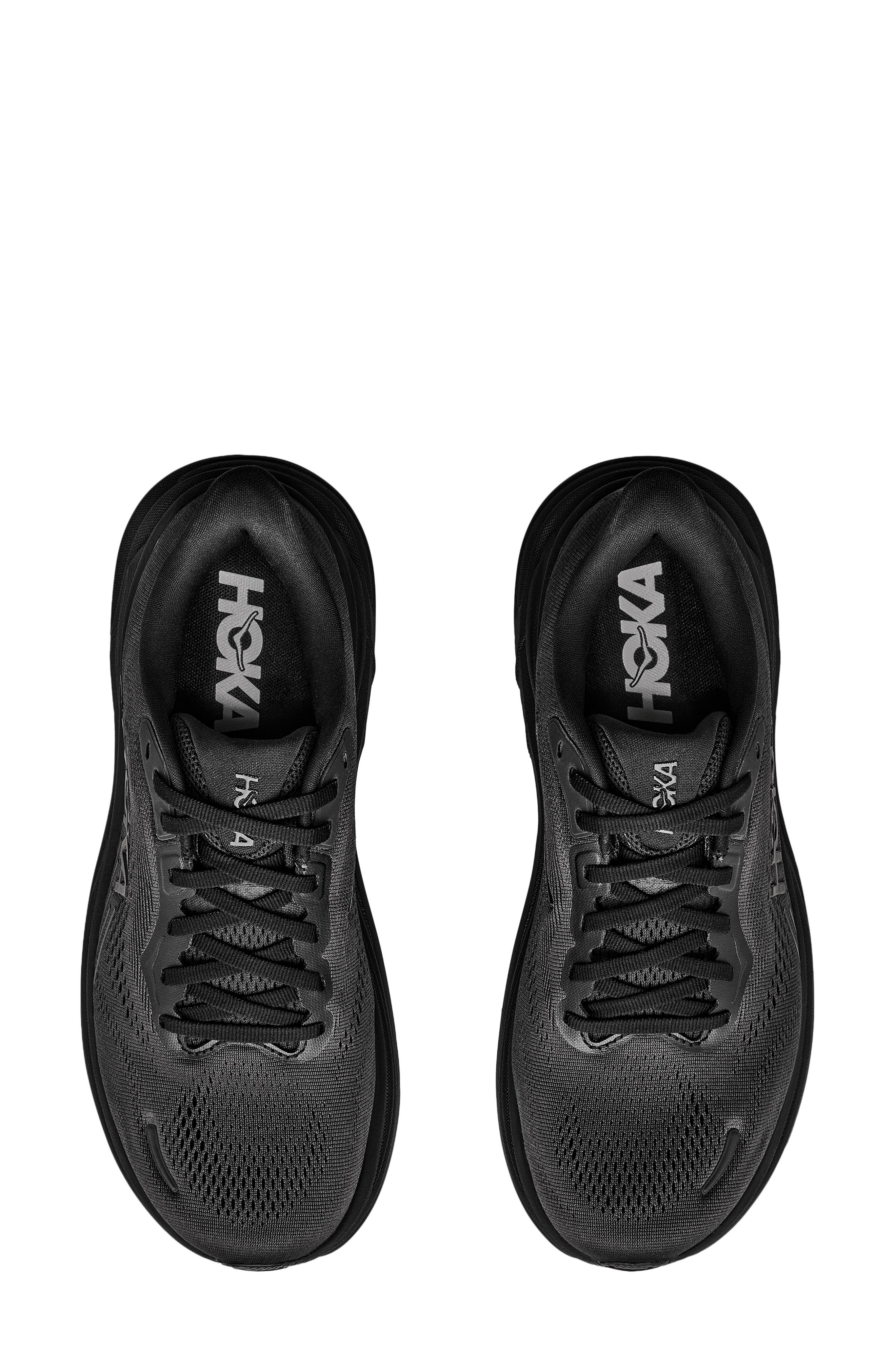 HOKA Clifton 11 Running Shoe, Alternate, color, Black / Black