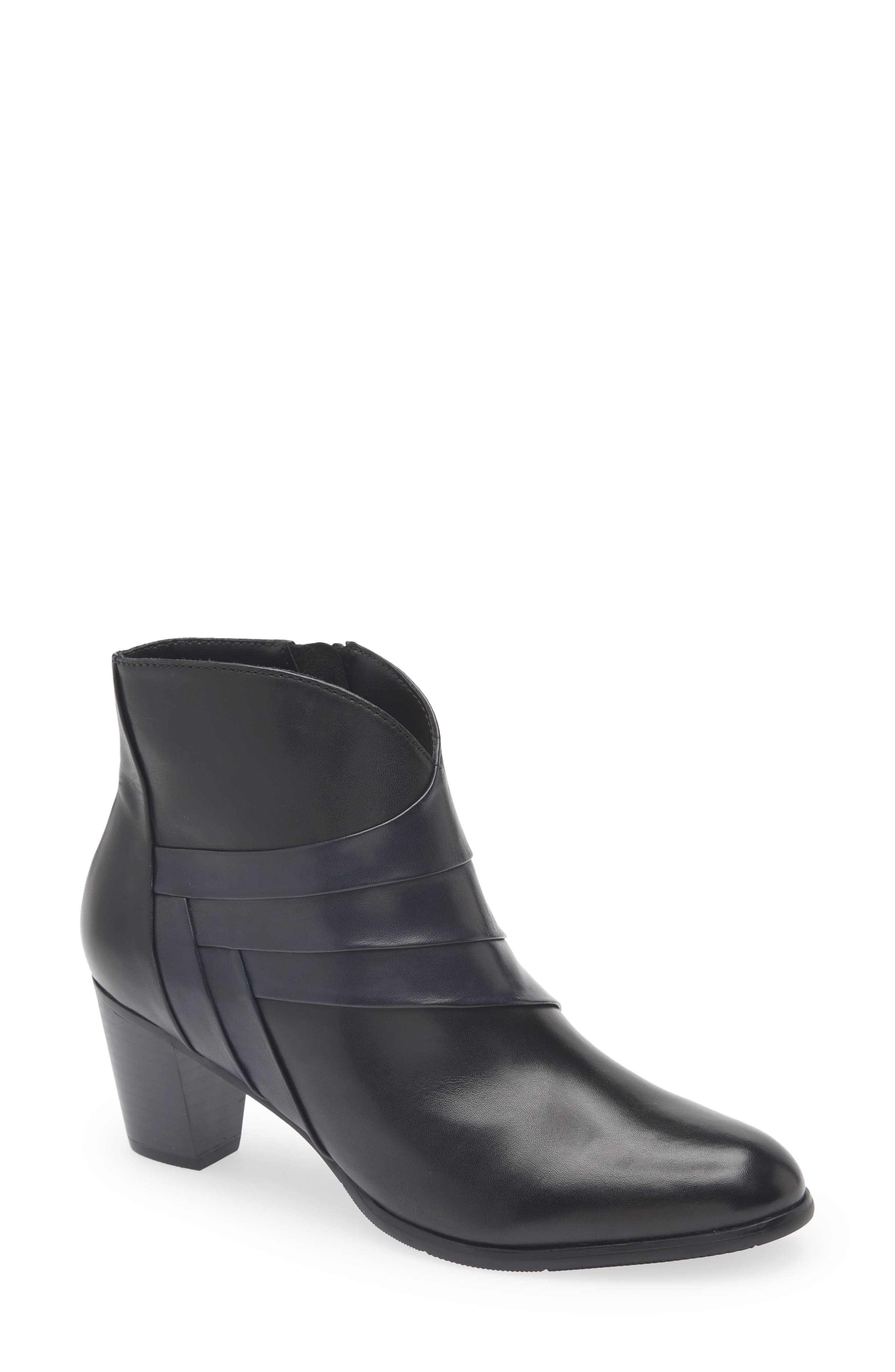 Regarde Le Ciel Sonia Bootie, Main, color, Glove Black/ Navy/ Plom