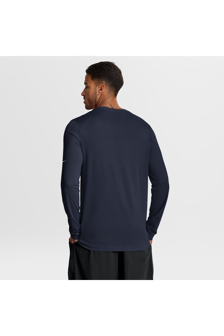 Men's Nike Navy Houston Texans Legend Icon Dri-FIT Long Sleeve T-Shirt, Alternate, color, Navy