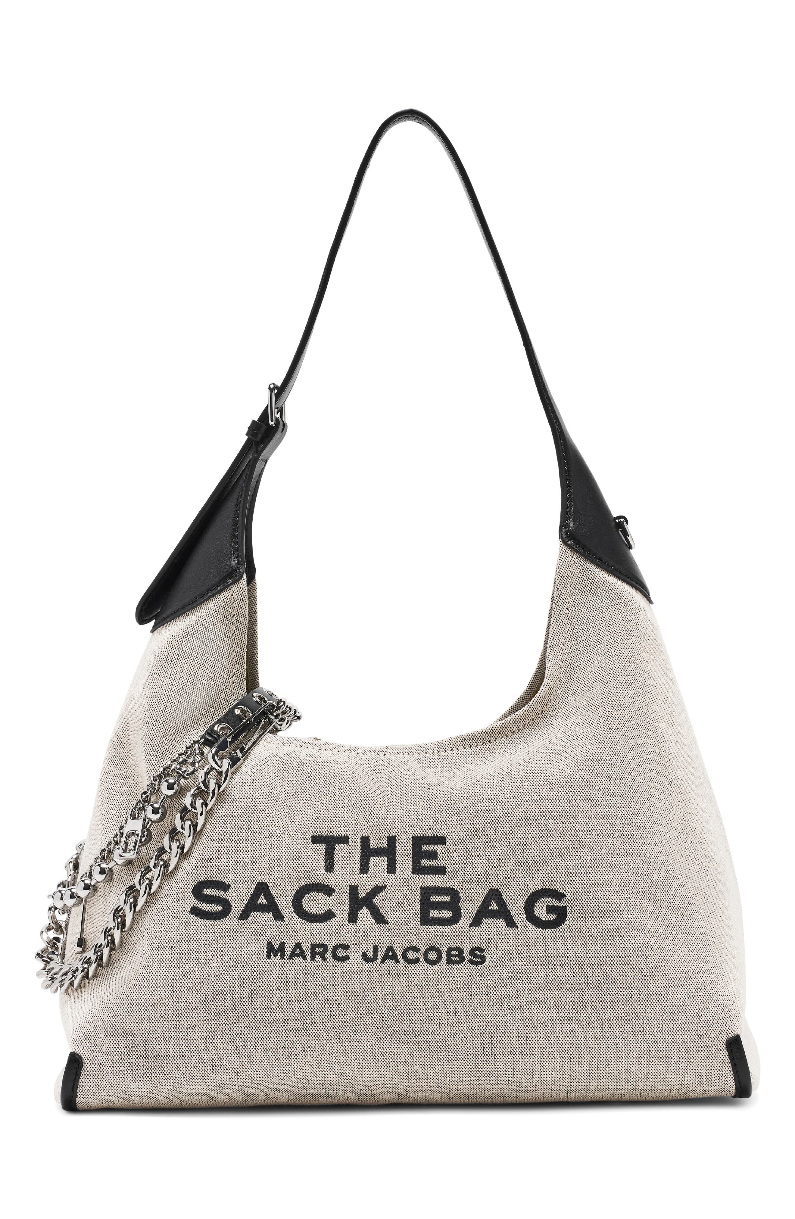 Marc Jacobs The Grommet Charm Chain Shoulder Strap, Alternate, color, 