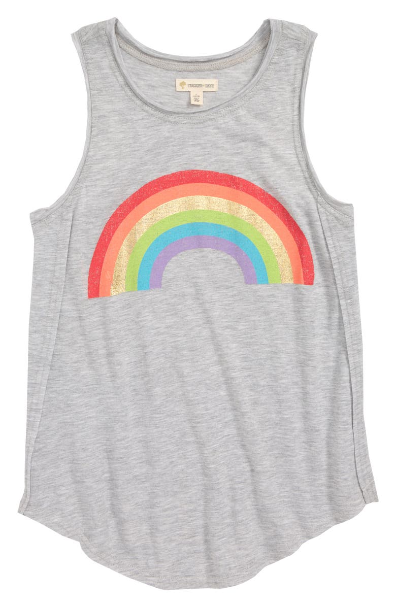 Tucker + Tate Graphic Racerback Tank, Main, color,