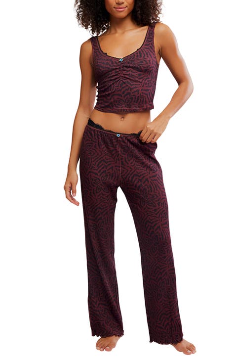 Fresh in Love Pointelle Pajamas