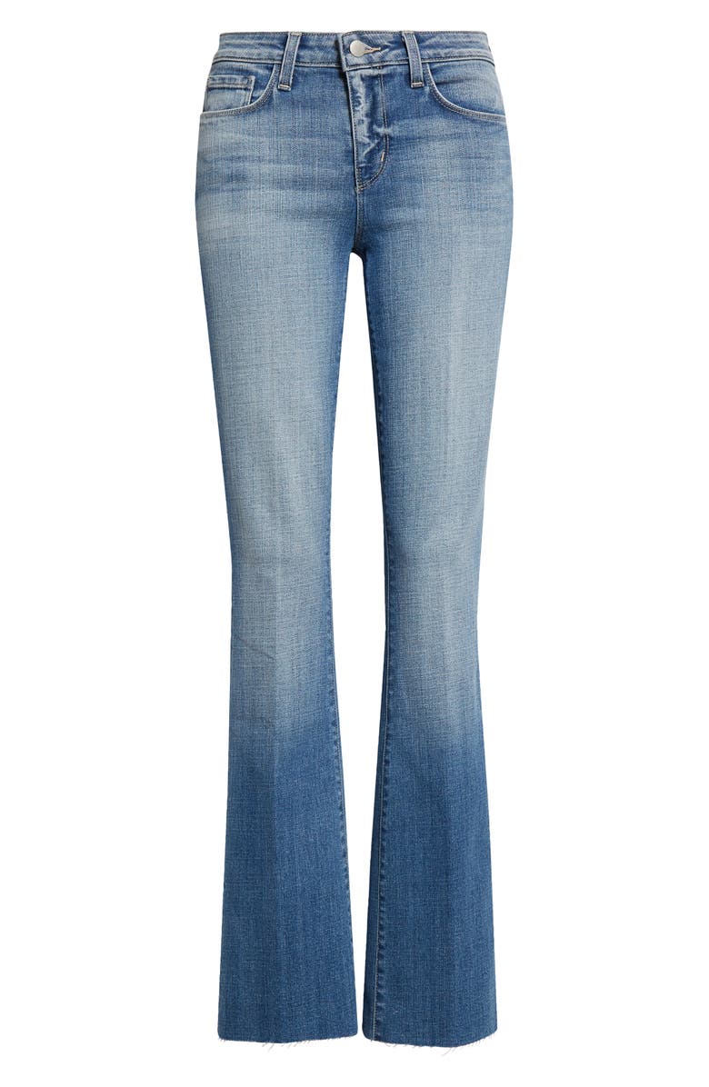 L'AGENCE Sneeki Flare Jeans, Alternate, color,