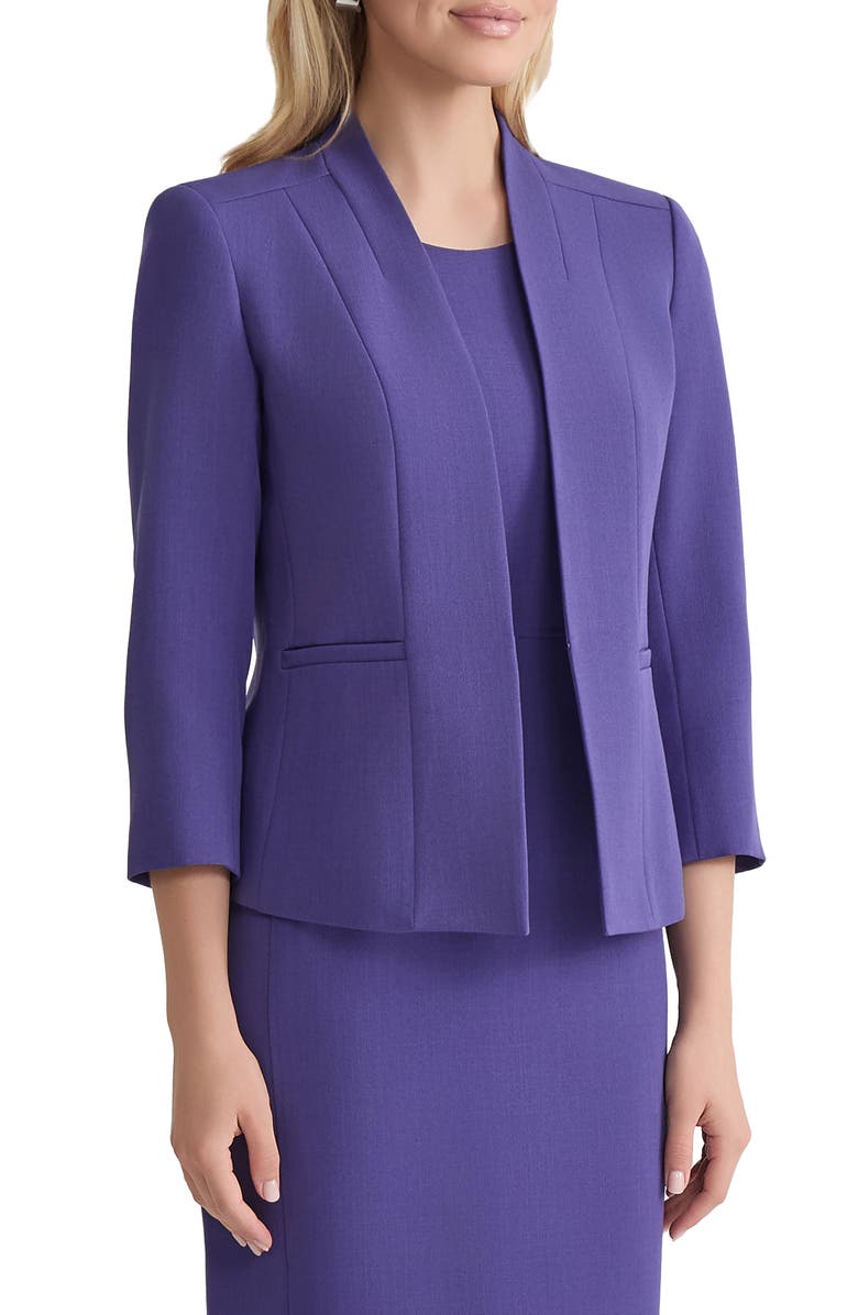 KASPER Three-Quarter Sleeve Jacket, Alternate, color, 