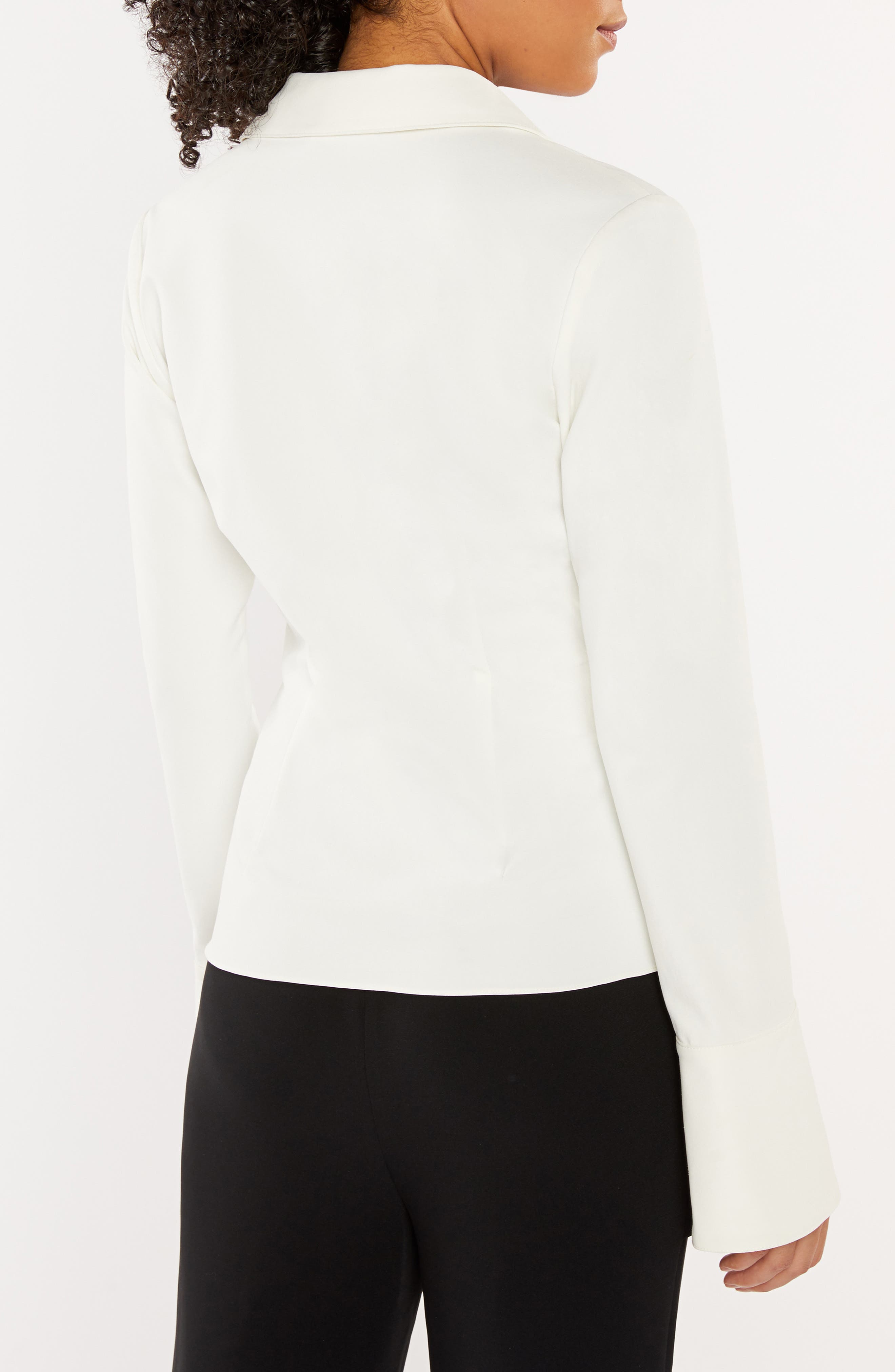 Mckenna Knot Waist Shirt - image 4