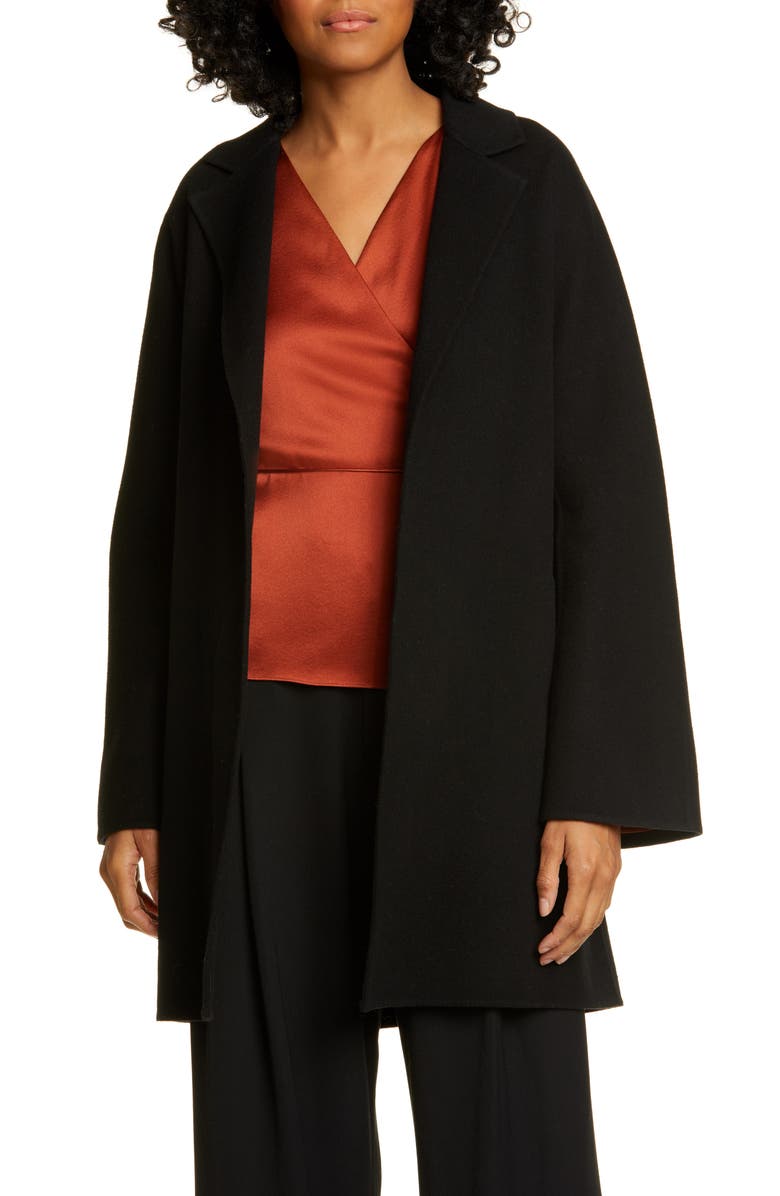 Vince Belted Wool & Cashmere Coat, Main, color,