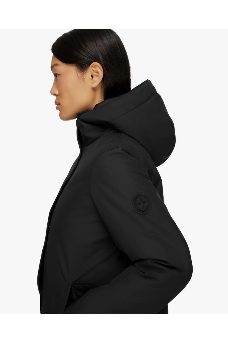 HEIDI | Hooded Down Winter Jacket, Alternate, color, Black
