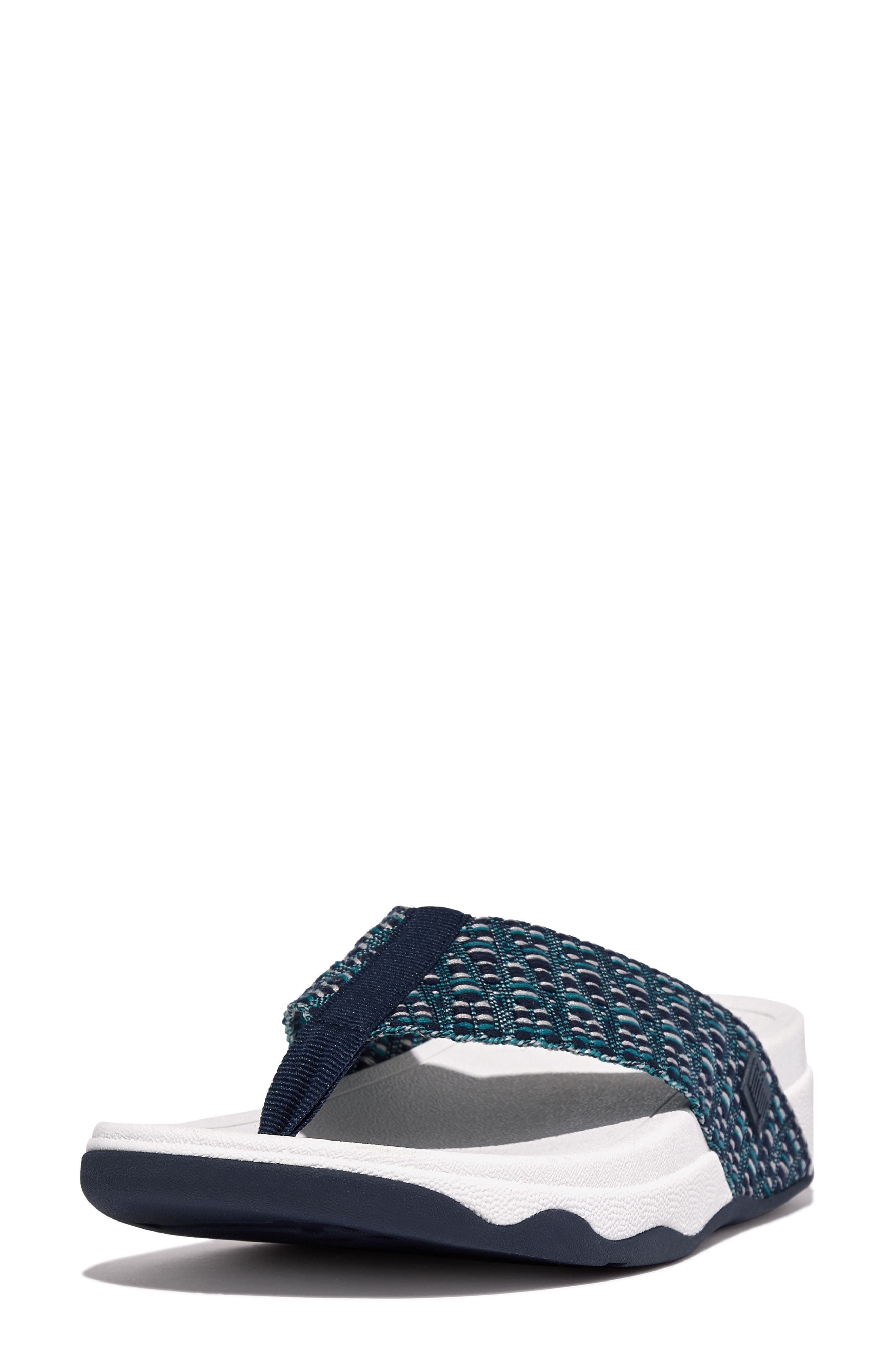 FitFlop Surfa Geo Webbing Flip Flop, Main, color, 