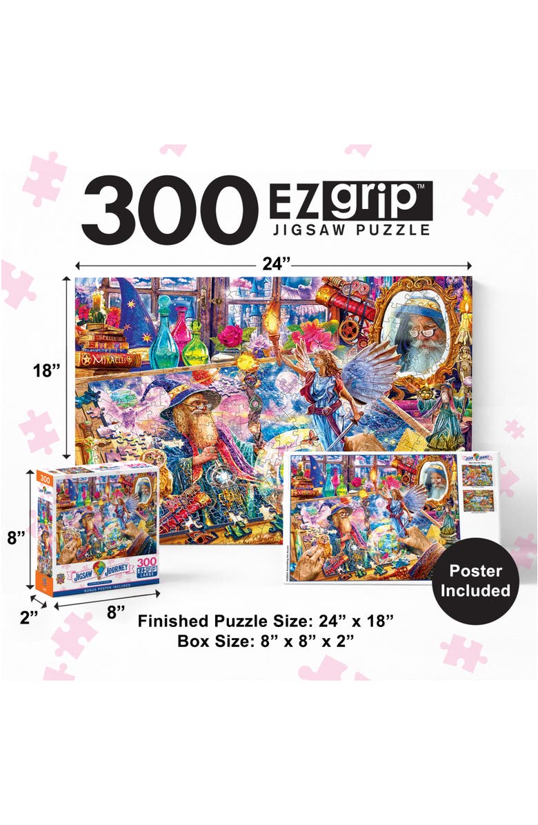 MASTERPIECES Assembling the Arcane 300 Piece Puzzle, Alternate, color, Multicolor