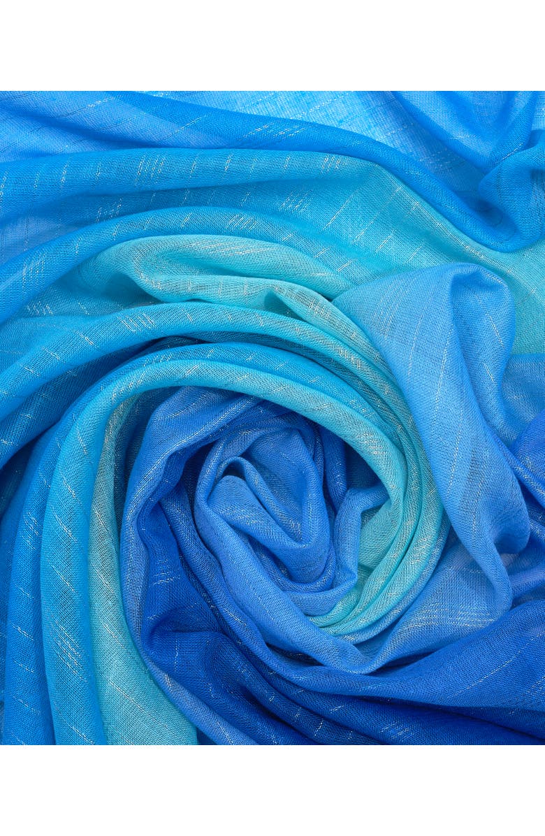 Echo Ombre Shimmer Wrap, Alternate, color, 