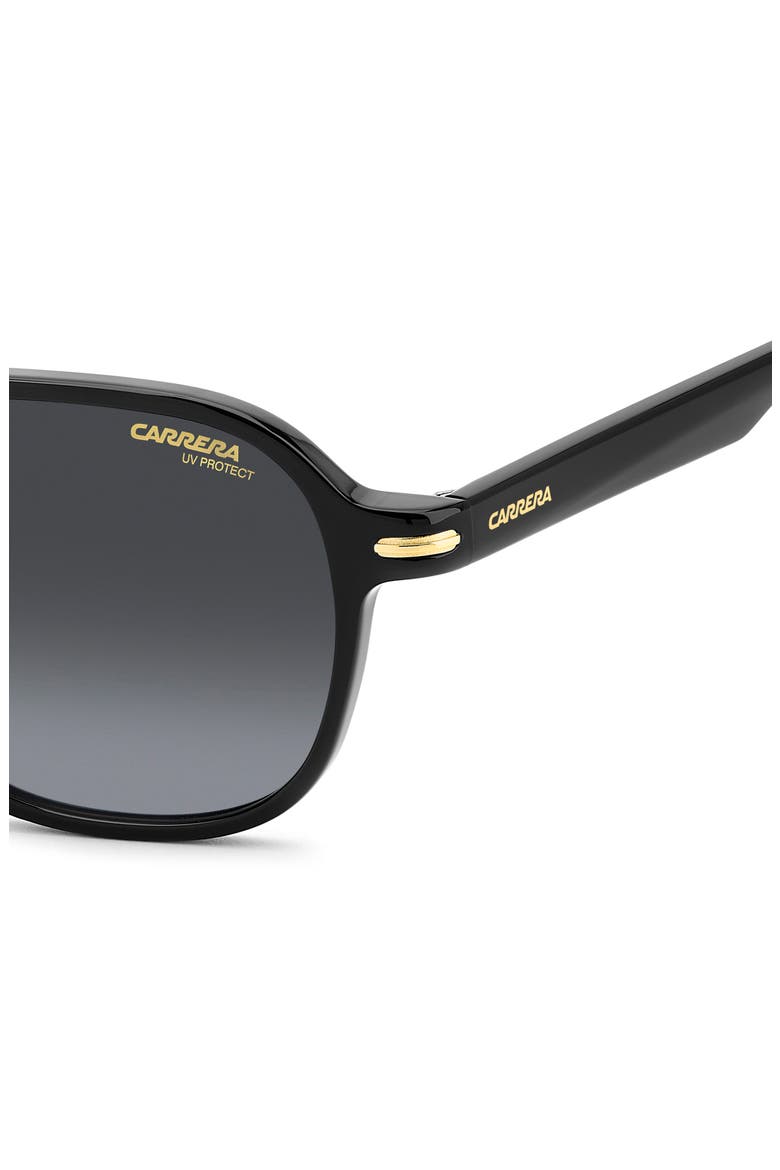 CA 392/S 54mm Square Sunglasses, Alternate, color, BLACK/ DARK GREY SF