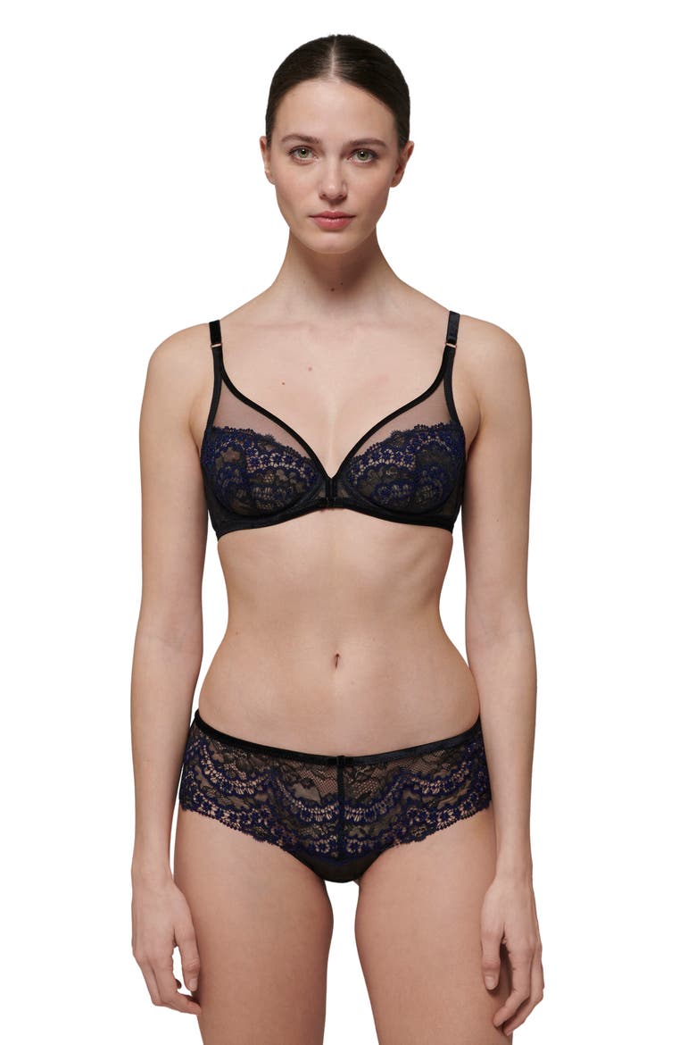 Scenario Boyshorts, Alternate, color, BLACK