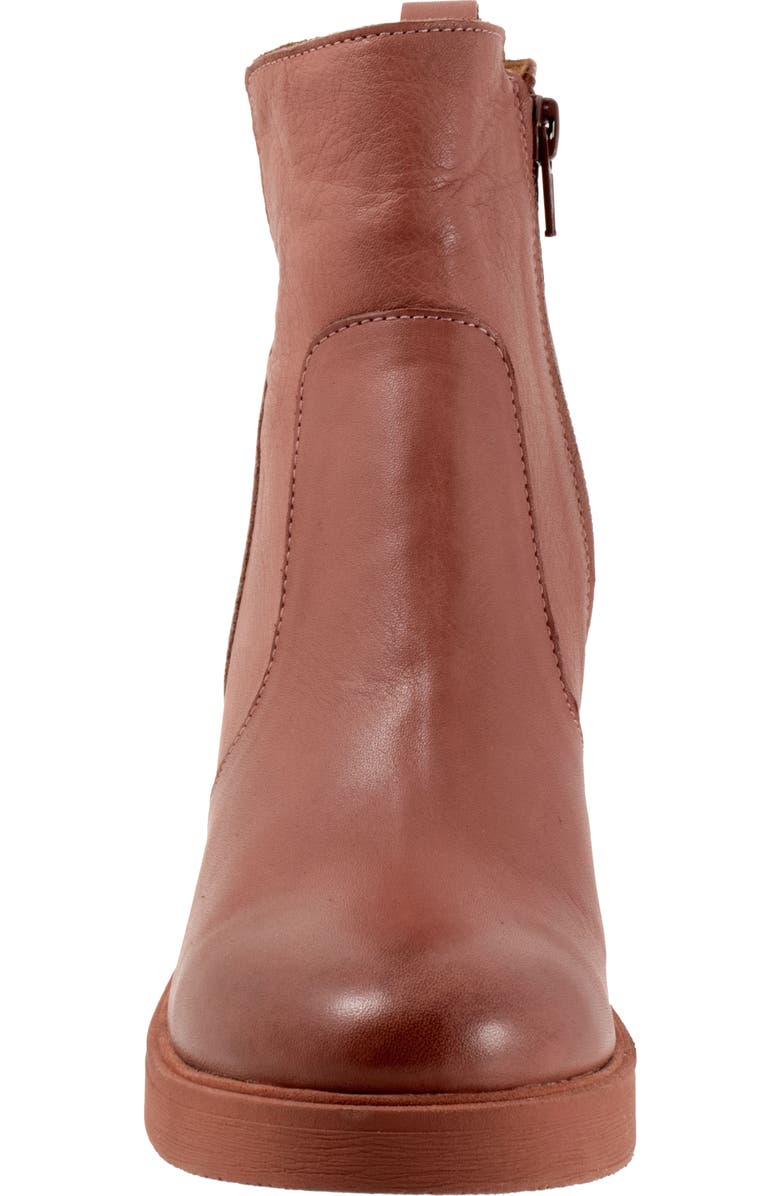 Bueno Laura Platform Wedge Bootie, Alternate, color, Rose Brown