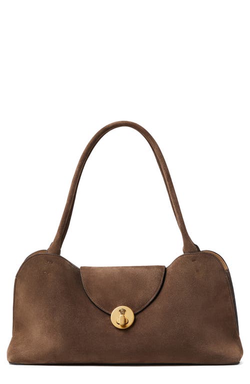 Versace Medium Leather East/West Shoulder Bag in Brown at Nordstrom