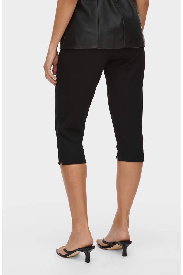 Savannah Capri Trousers, Alternate, color, BLACK