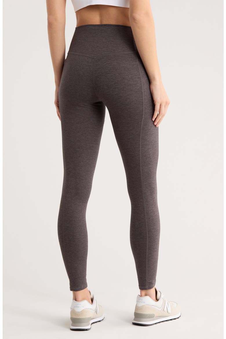 Aura High Waist Pocket Ankle Leggings, Alternate, color, GREY FORGED HEATHER
