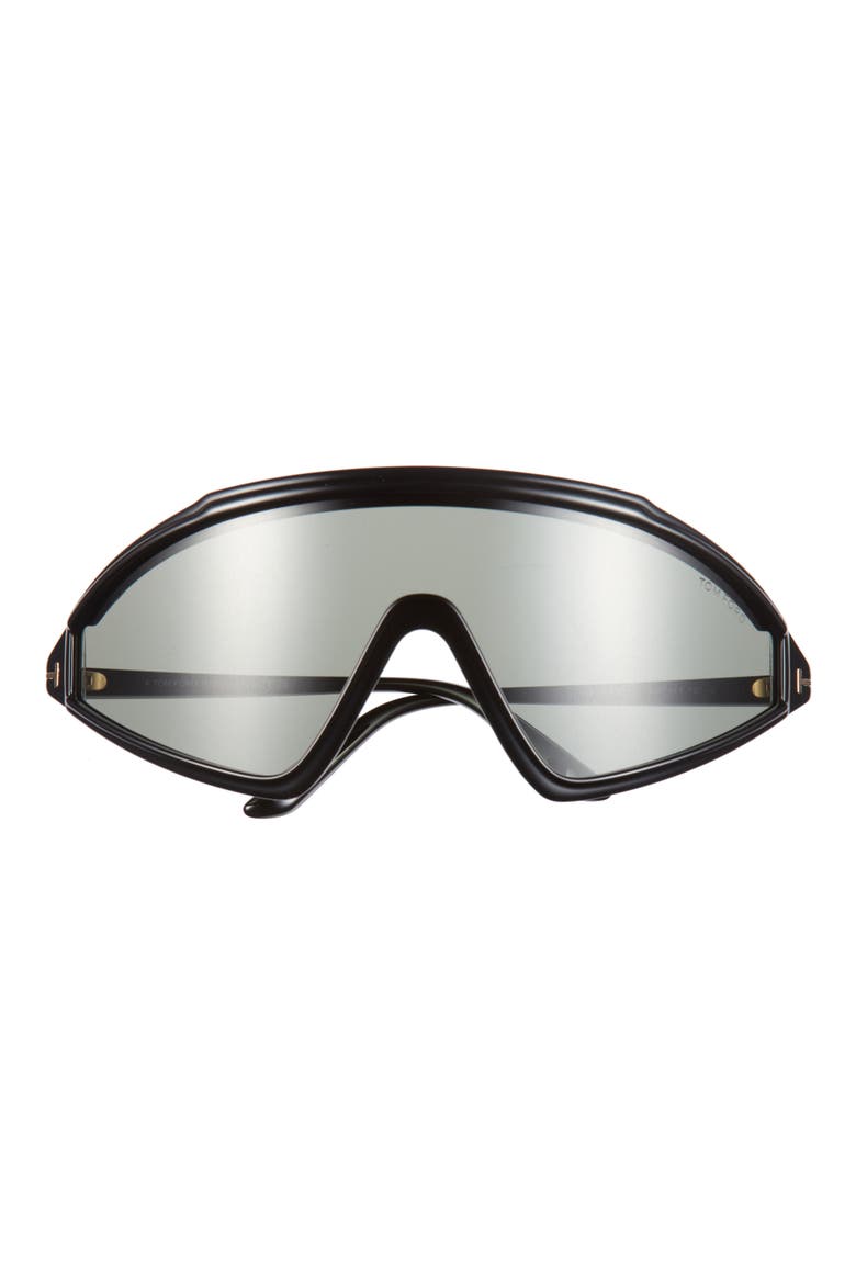 00mm Shield Sunglasses, Alternate, color, BLACK/ OTHER / SMOKE