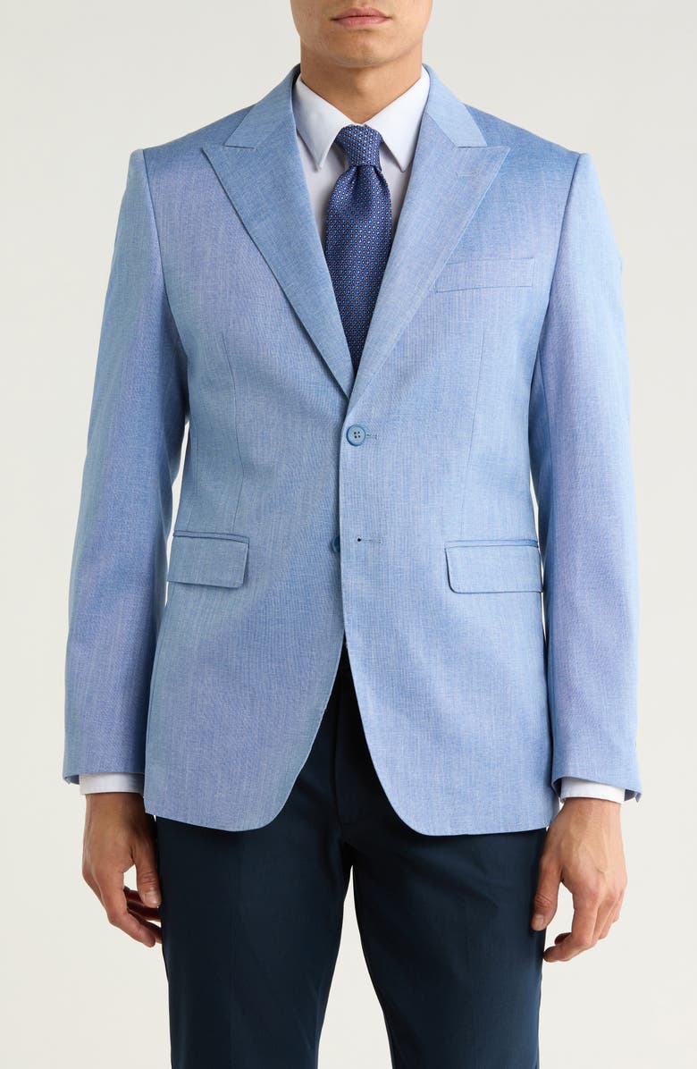 Tahari Textured Woven Sportcoat, Main, color, 