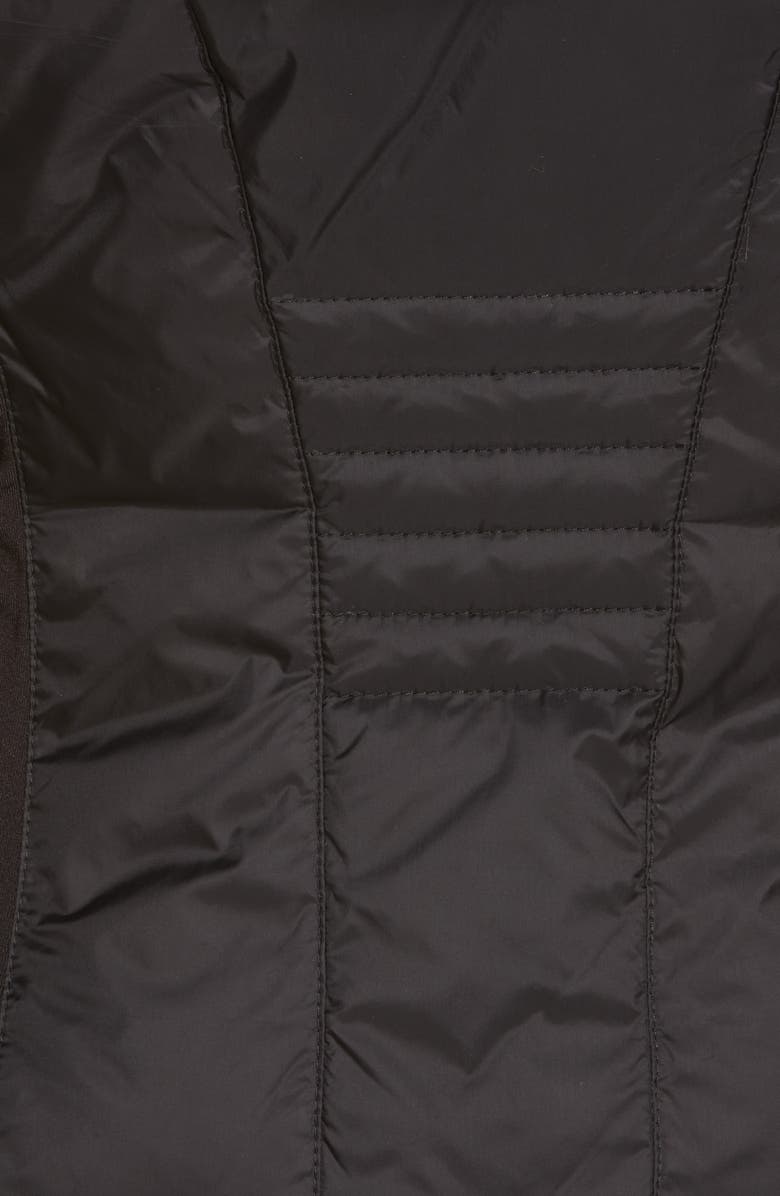 Blanc Noir Packable Down Hooded Jacket, Alternate, color, 