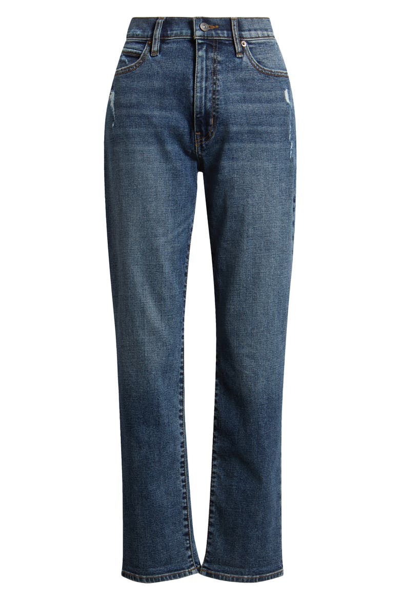 The Borrowed Distressed Boyfriend Jeans, Alternate, color, SOLARA