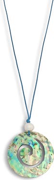 FRASIER STERLING Island Breeze Cord Pendant Necklace