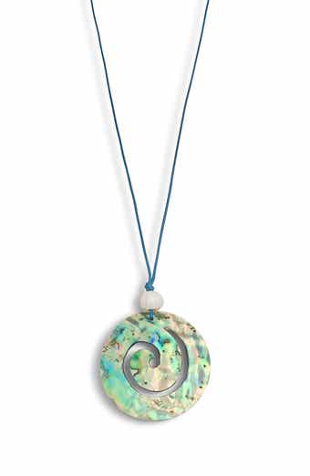 FRASIER STERLING Island Breeze Cord Pendant Necklace
