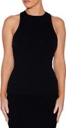 Naked Wardrobe Racerback Rib Tank