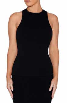 Naked Wardrobe Racerback Rib Tank