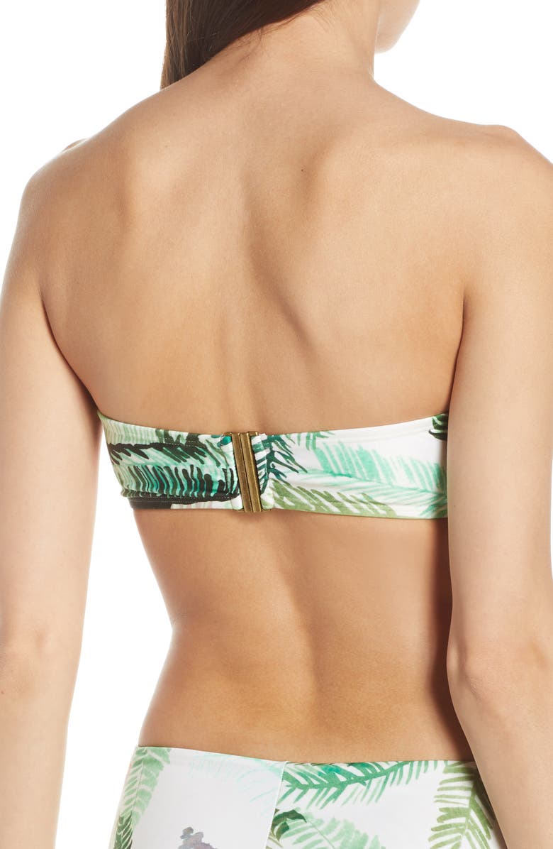 Lenny Niemeyer V-Wire Bandeau Bikini Top, Alternate, color, 