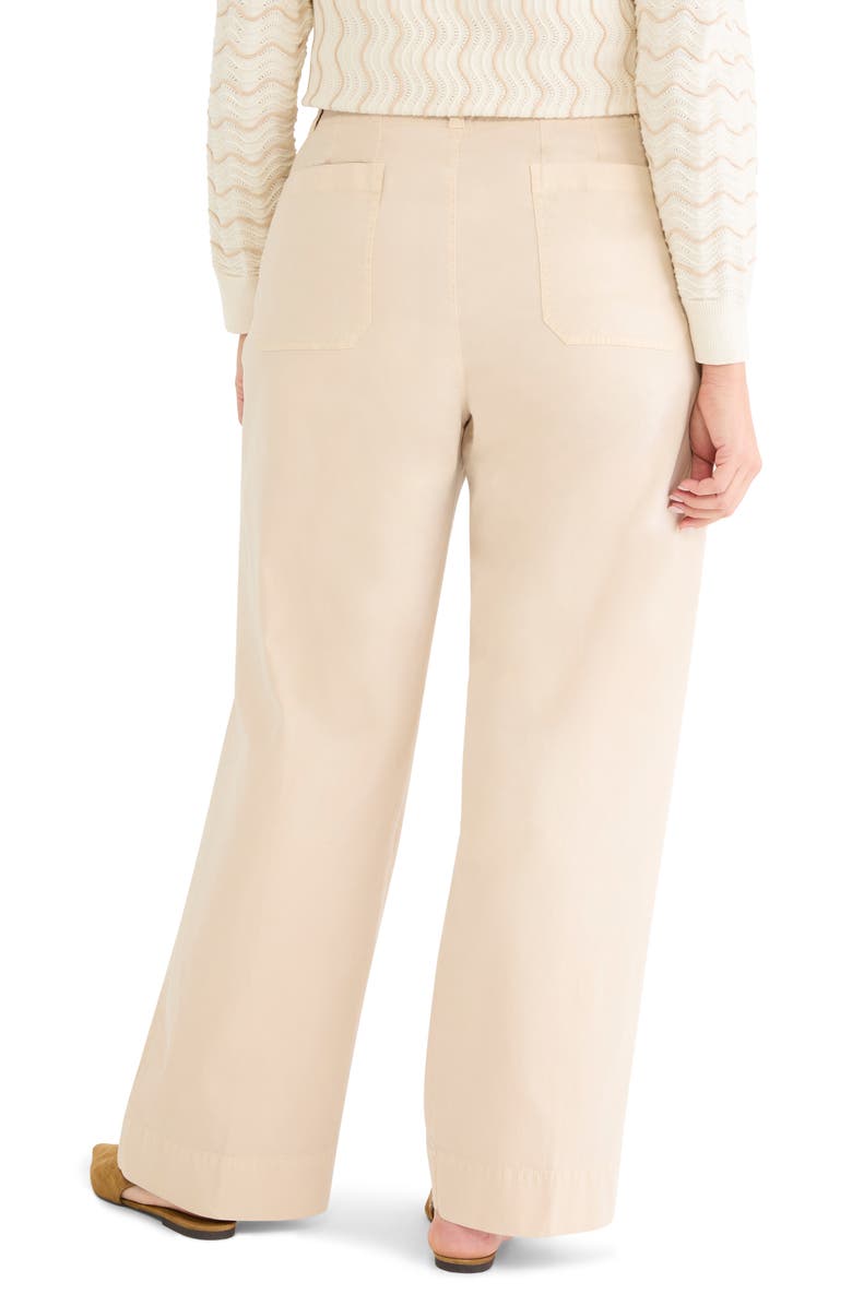 NIC+ZOE Highland Soft Stretch Wide Leg Pants, Alternate, color, Latte