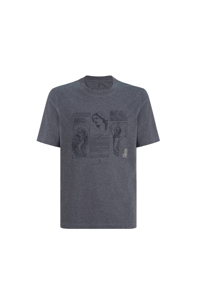 Jersey T-shirt, Alternate, color, Anthracite