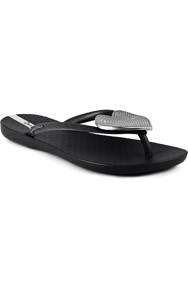 Ipanema Wave Heart Flip Flop, Main, color,