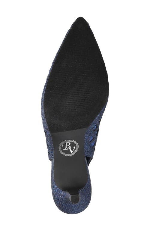 Bella Vita Noel Slingback Pointed Toe Pump In Blue