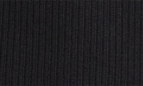 Nackiyé Nackiyè Insider Virgin Wool & Silk Rib Sweater In Black
