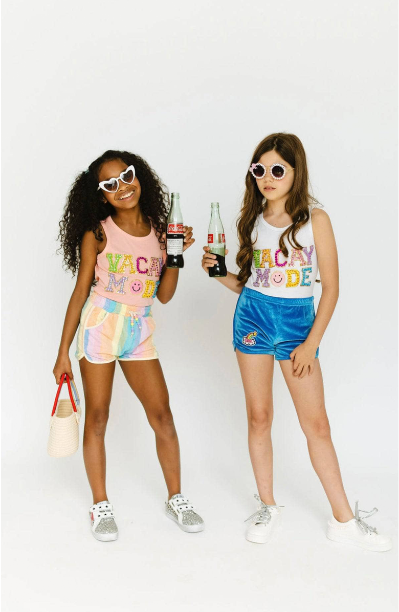 Lola + The Boys Vacay Mode Crystal Tank, Alternate, color, Pink