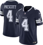 Nike Men's Nike Dak Prescott Navy Dallas Cowboys Vapor F.U.S.E. Limited Jersey