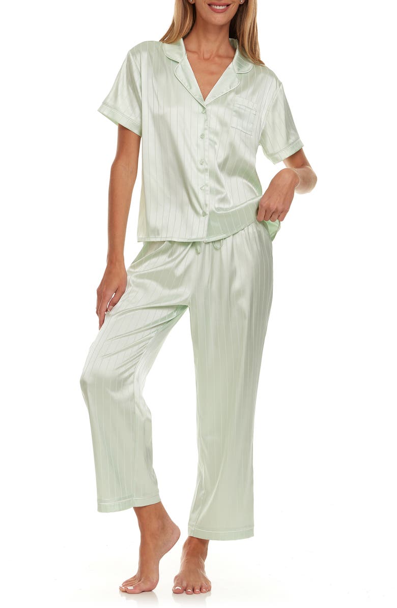 Flora By Flora Nikrooz Betty Shadowstripe Pajamas, Alternate, color, 