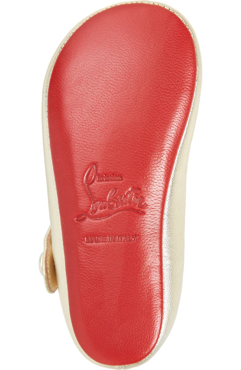Christian Louboutin Baby Love Chick Crib Shoe, Alternate, color,