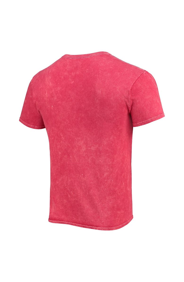 '47 Men's '47 Red Atlanta Hawks 75th Anniversary City Edition Mineral Wash Vintage Tubular T-Shirt, Alternate, color, 