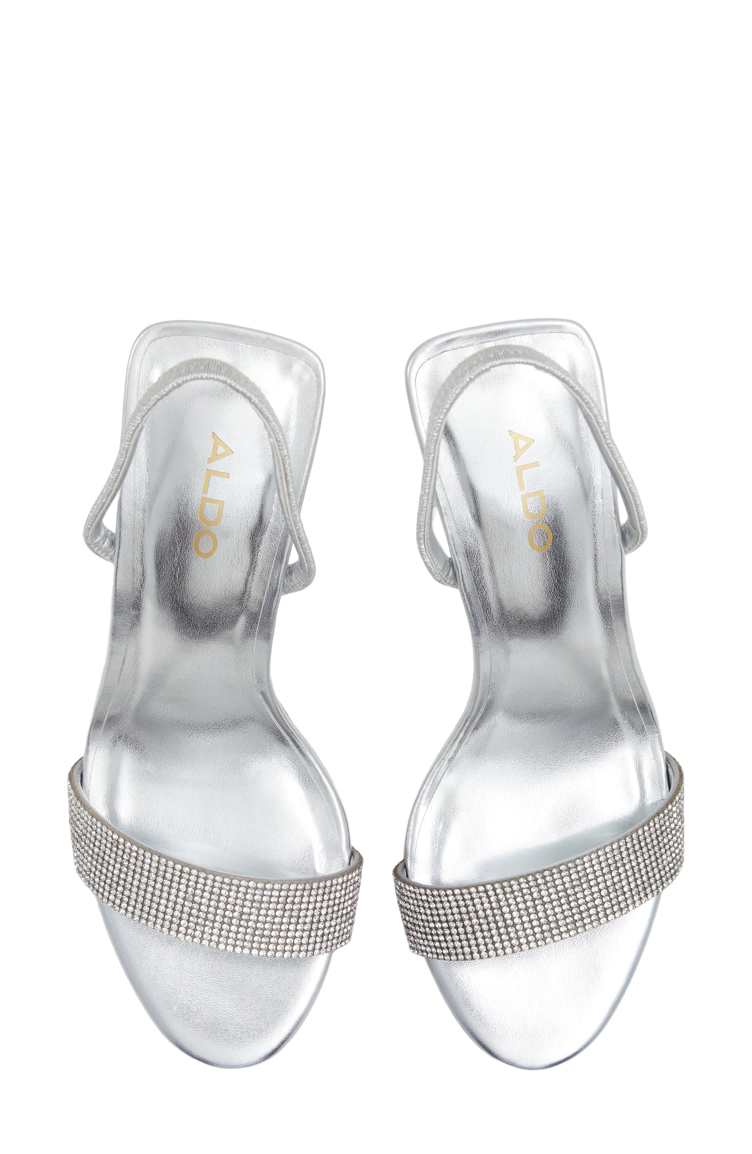 Saje Slingback Sandal, Alternate, color, SILVER