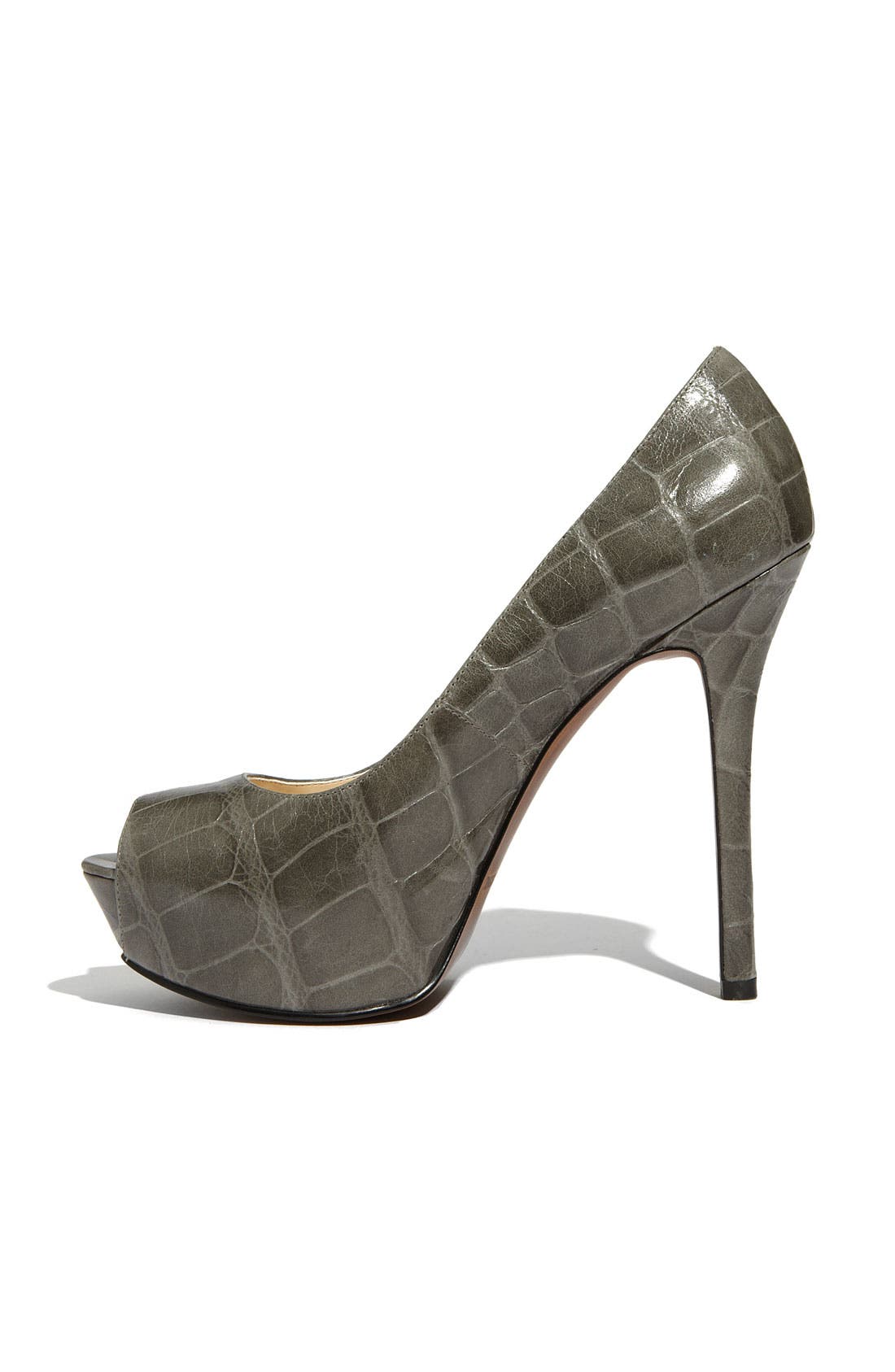 'Tanen' Pump, Alternate, color, GREY CROCO