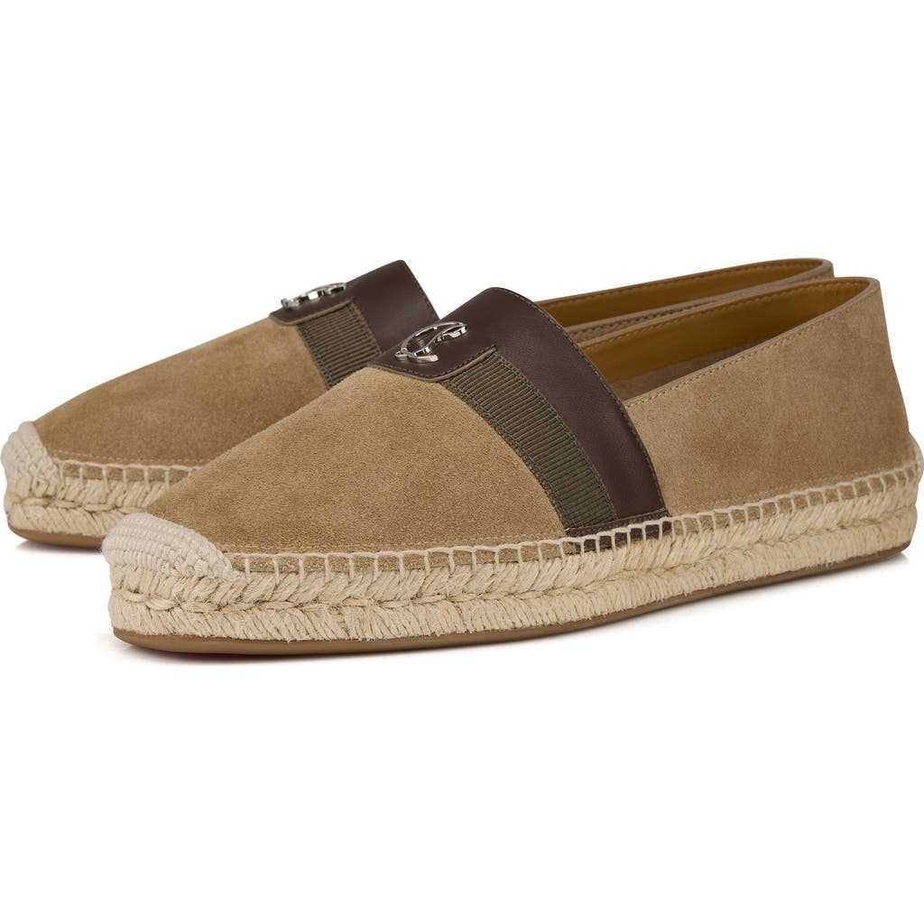 Christian Louboutin Alfarica Nubuck Leather Espadrilles